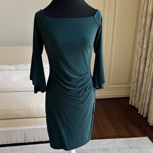Ralph Lauren Dark Green Long Sleeve Dress